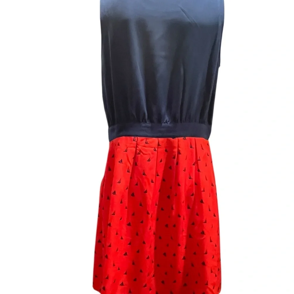 Tommy Hilfiger Red and Blue Dress Size 14
